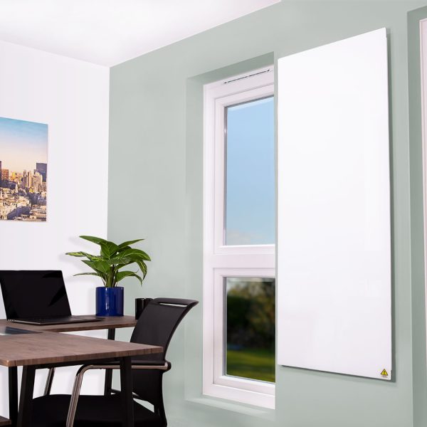 Project CÜRV Elegance Aluminium Infrared Heater 800W Graphite White | CE-AW12060-W - Image 2