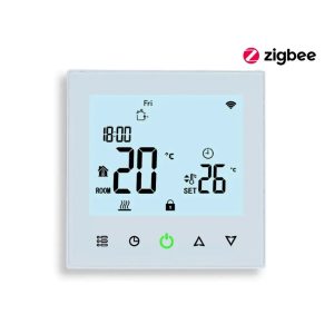 Touchscreen Smart Thermostat Zigbee Electric Underfloor Ceiling Heating Google Alexa 16A
